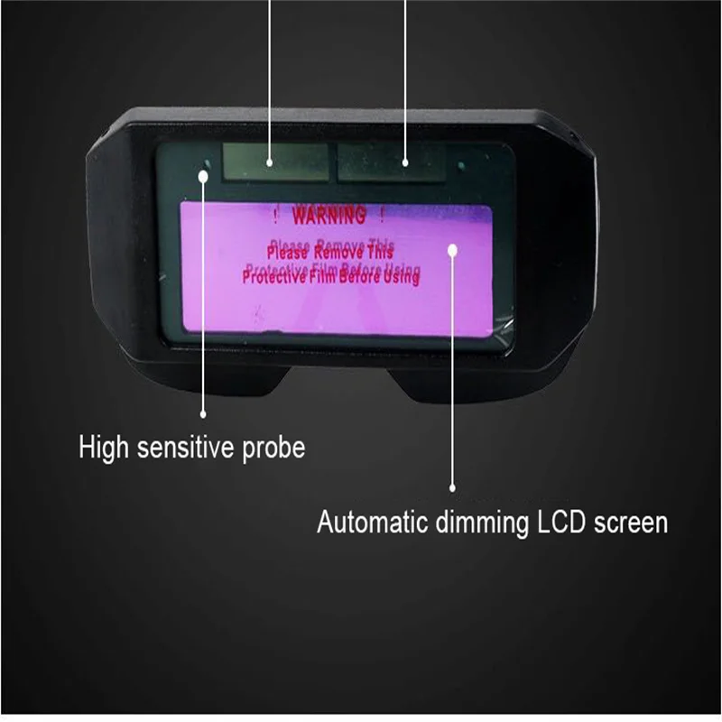 Welding Goggles Auto Darkening Welding Helmets Automatic Light Change Anti-Eyes Shied Solar energy Eyes Glasses