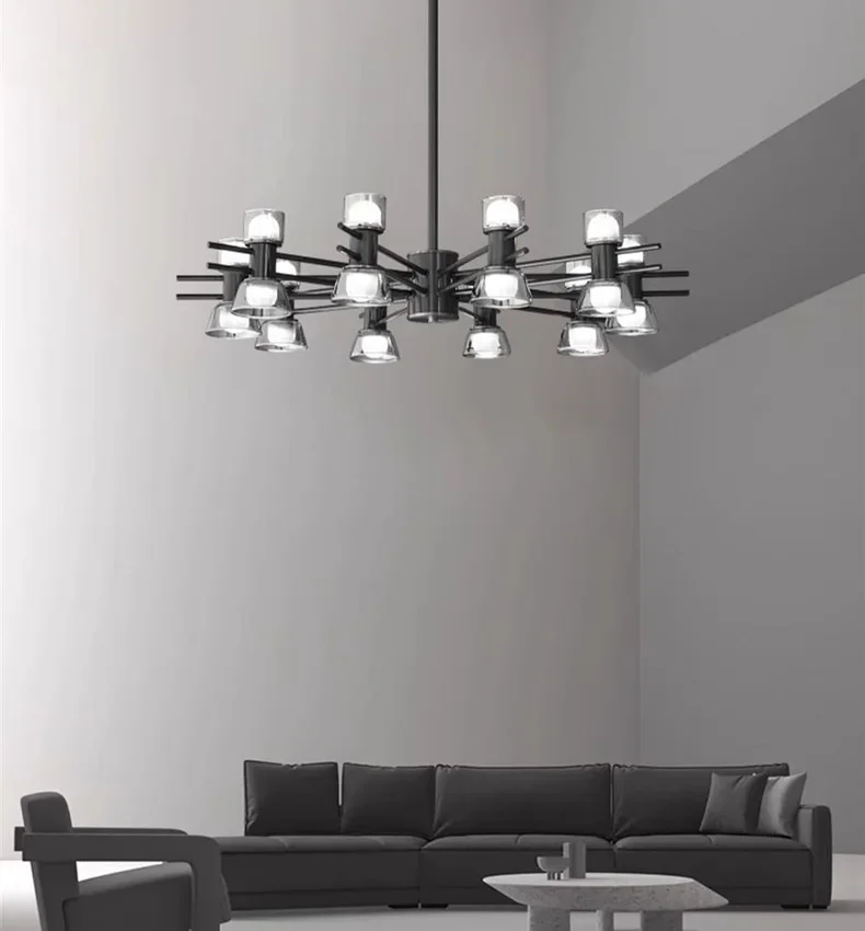 Description Picture 2 of itemItalian style minimalist living room pendant light Nordic luxury modern home decoration LED light dining room indoor lighting