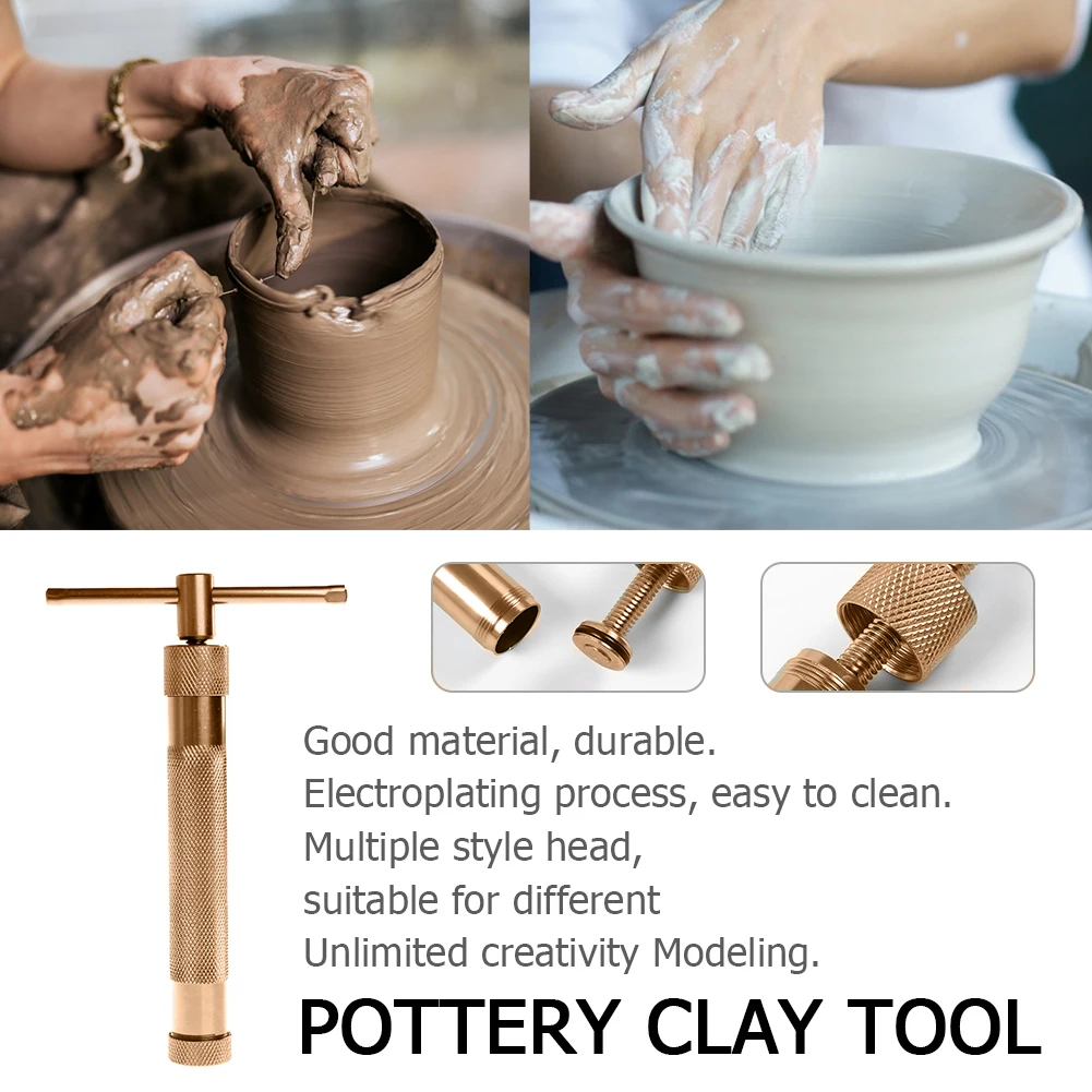 DIY 공급품 점토 조각 도구 폴리머 클레이 압출기 다기능 휴대용 폴리머 클레이 도구 조각 폴리머 클레이 도구