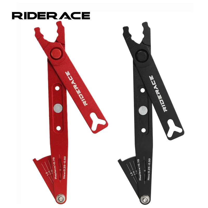 

Bicycle Chain Wear Indicator Tool With Chain Link Pliers Aluminum Alloy Functional MTB Road Bike Chain Buckle Open Close Clamp