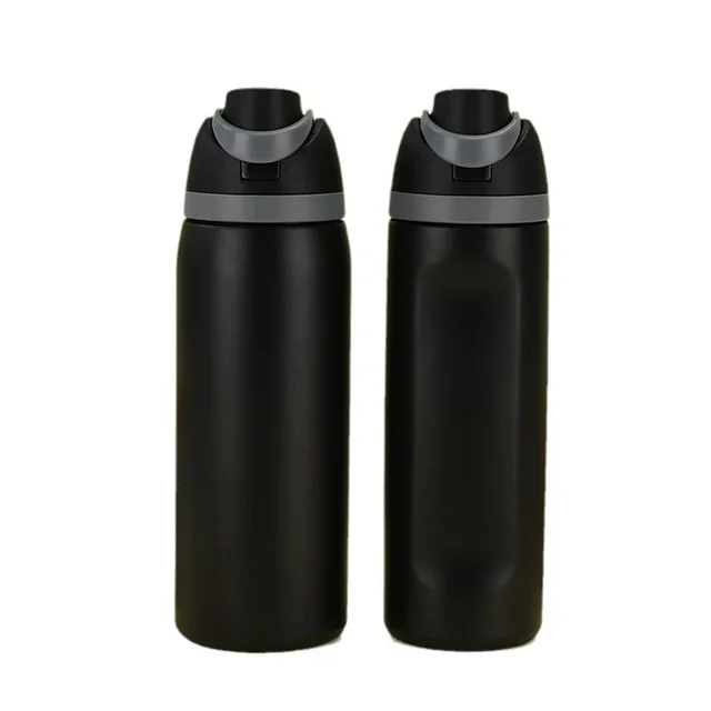 24/32oz Straw Double-Layer Insulated Cup 304 Stainless Steel Sports Water Bottle Travel Vacuum Flask for Outdoor Camping Sports 5