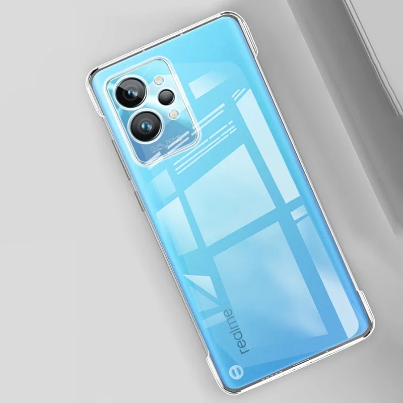 Cover Trasparente Ultra Sottile Per Realme GT Neo 3T / GT 2 / GT Neo 2 – Bumper In TPU E PC – Antiuerti E Assorbe Gli Urti (Bianca)