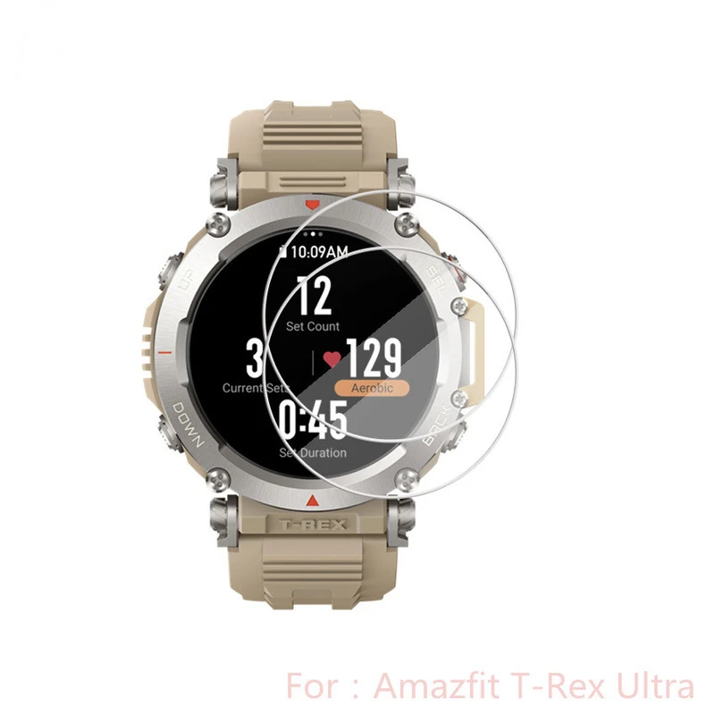 Slabo 4 Pellicole Protettive Per Display Amazfit T-Rex / T-Rex Pro – Cristallo, Anti-Graffio, Made In Germany - 3