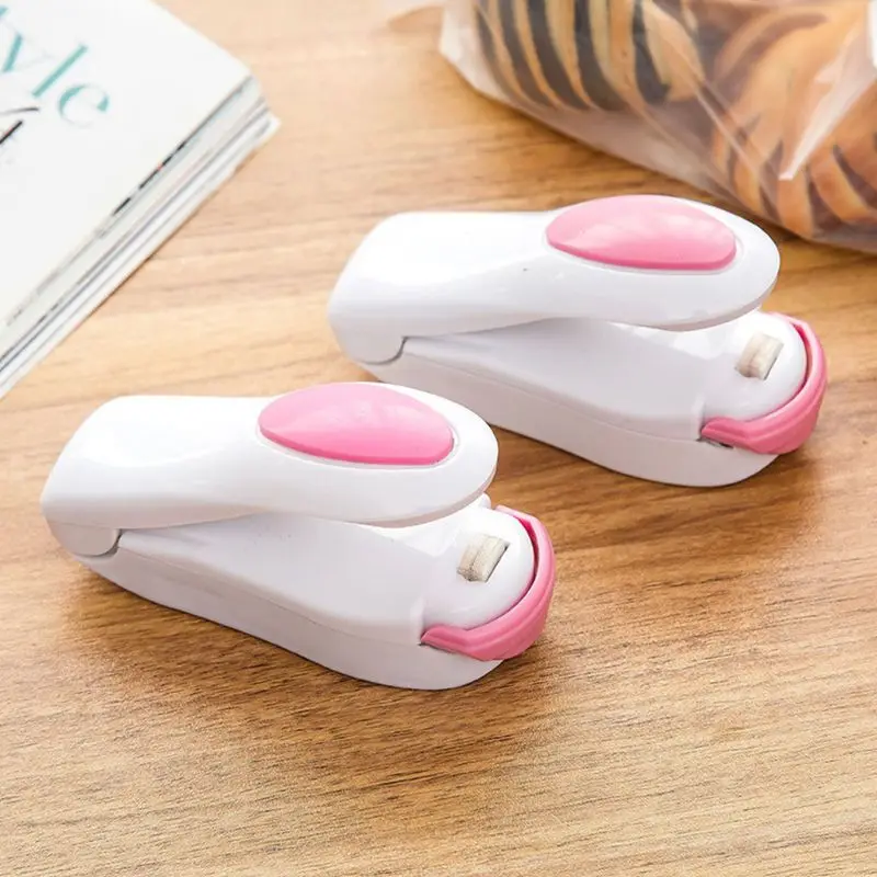 808F Mini Portable Sealer, Food Bag Heat Sealer, Bag Resealer Machine, Snack Plastic Handheld Vacuum Sealers