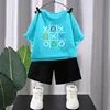 Summer Boys' Sports T-shirt New Creative Printed Top Fashion Children's Clothing Cotton Top for Kids 4 5 6 7 8 9 10 11 12T 6