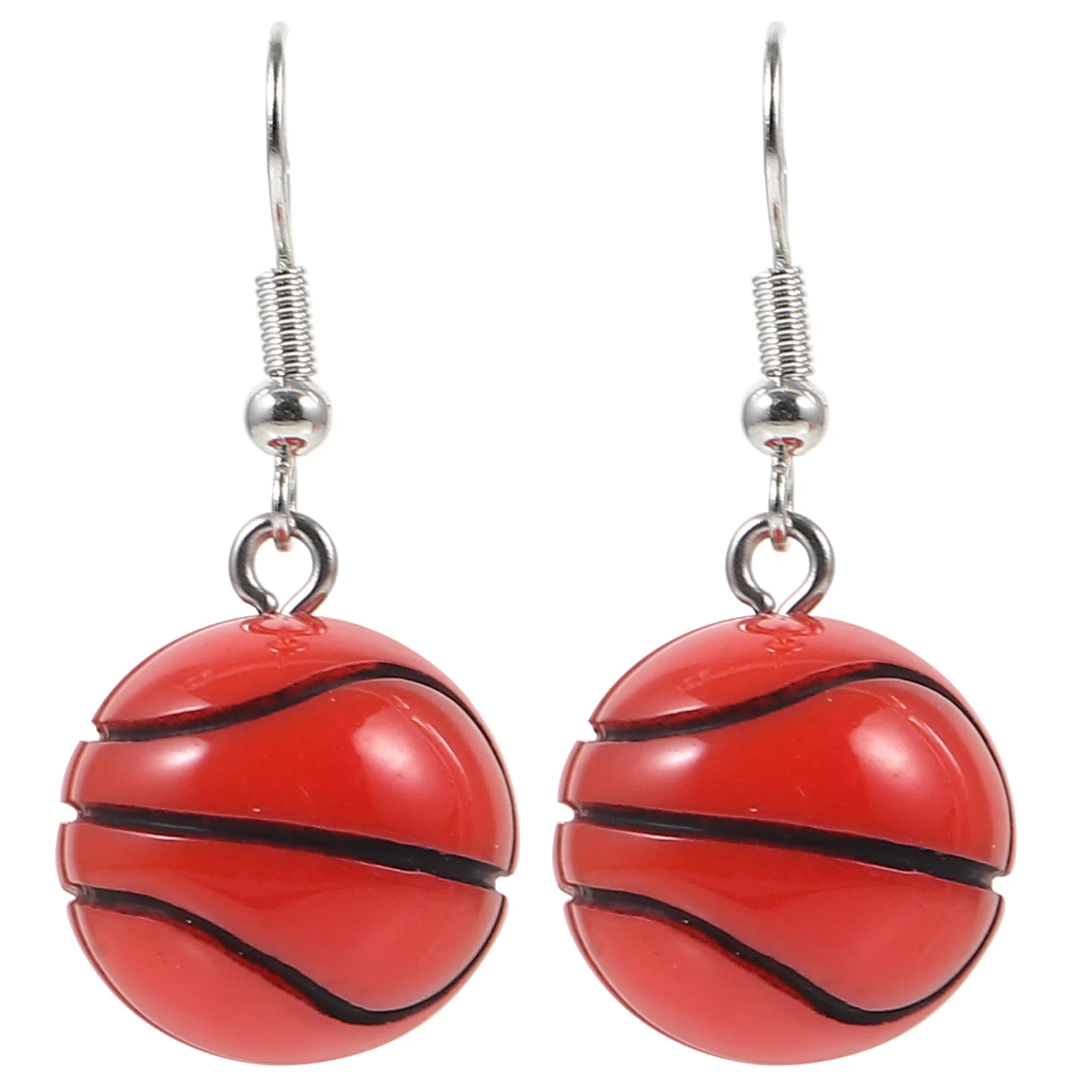 

Basketballs Earrings for Girls Novelty Pendant Dangle Sports Drops Festival during