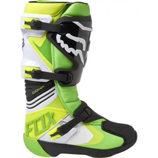 Кроссовые мотоботы Fox Comp Boot Green 