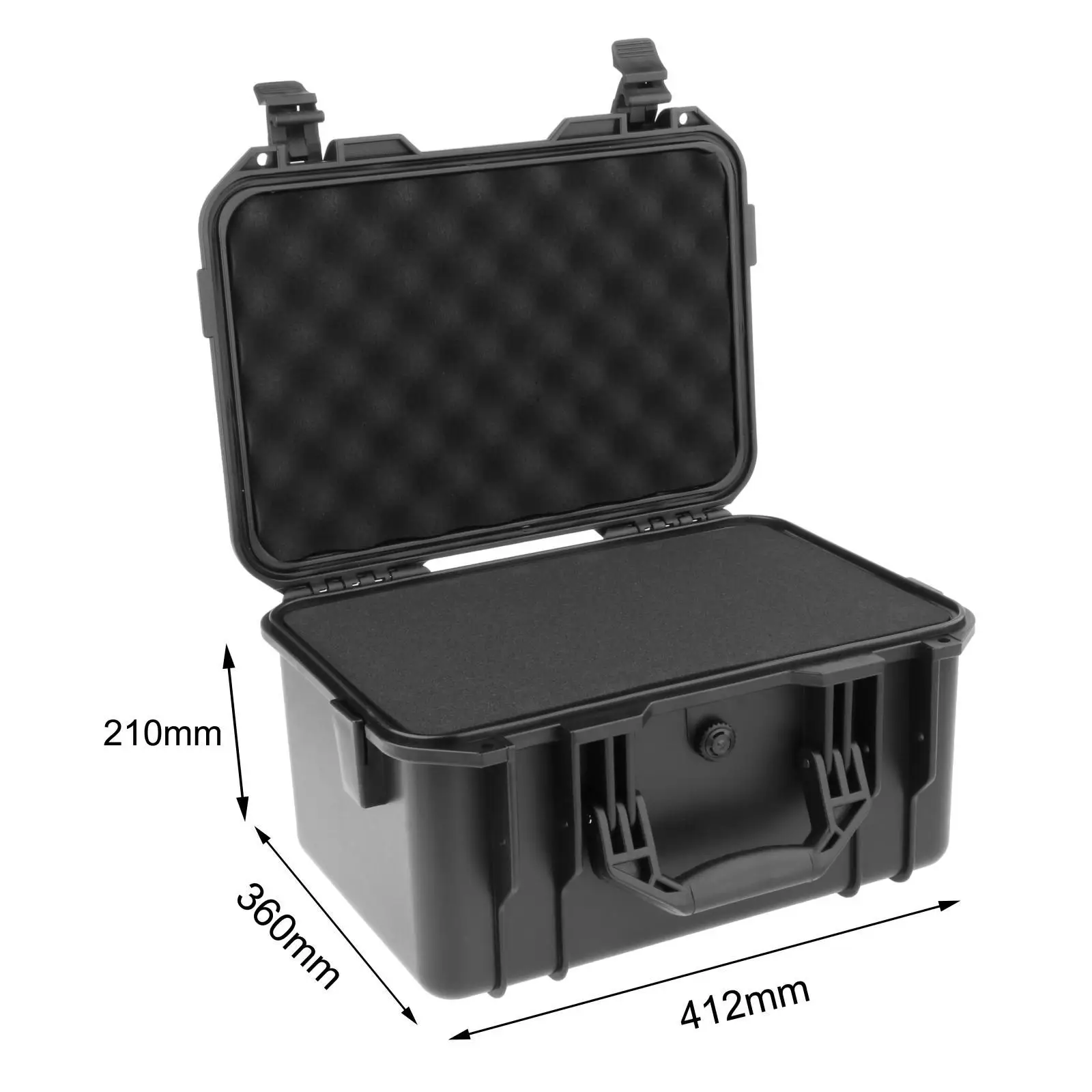Multipurpose Protective Box W/ Sponge Waterproof Suitcase Anti Impact Shockproof Universal Storage Case for Outdoor Workplace 6