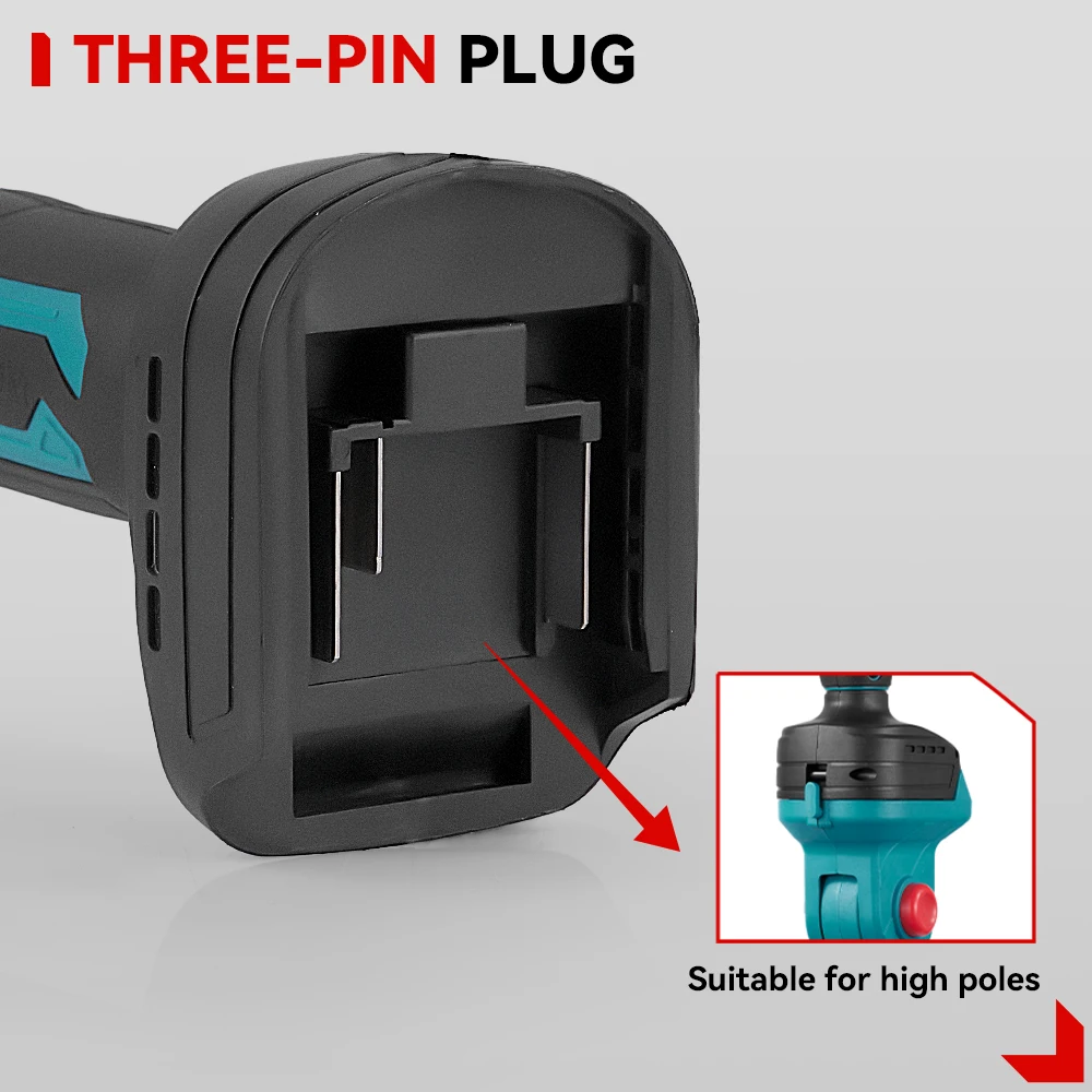 ONEVAN 30 mm bürstenlose elektrische Gartenschere, kabellos, tragbar, 3-poliger Stecker, Schere, Baumschneiden, Elektrowerkzeug für ONEVAN-Akku – Detail 7