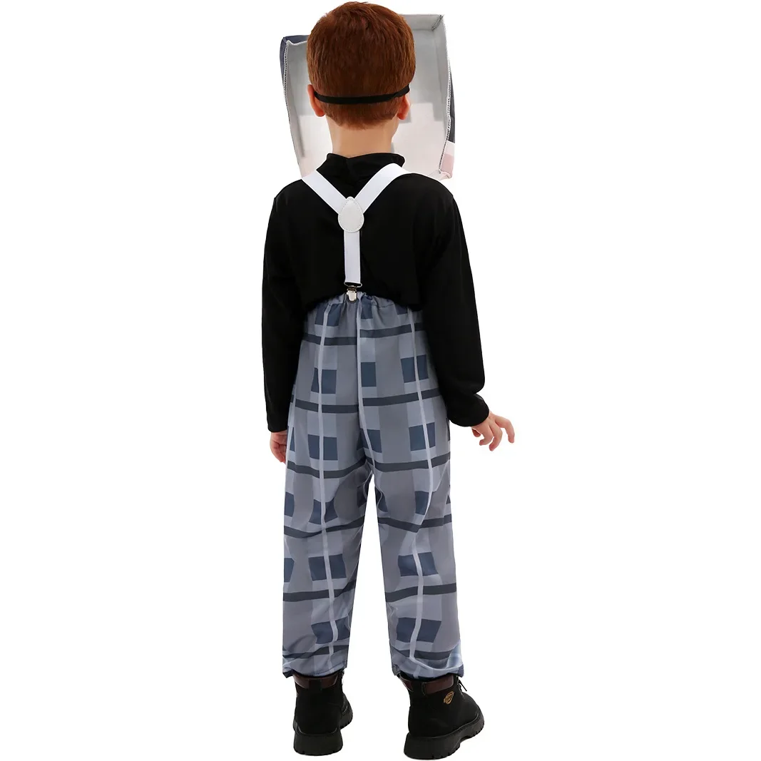 Child Game Creeper Animal horse Character Suit Diamond Armor Steve Cosplay Costumes Kids Halloween Carnival Party Costume cosplay costume
