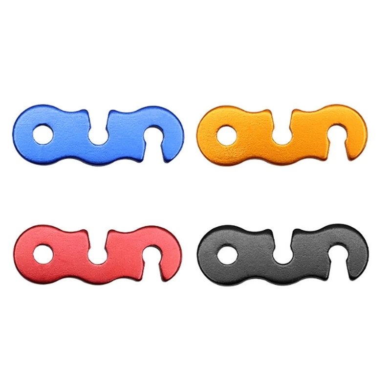 10Pcs Tent Rope Tensioner Stopper Camping Tent Rope Tarp Guyline Tensioner Wind proof Buckle Adjuster