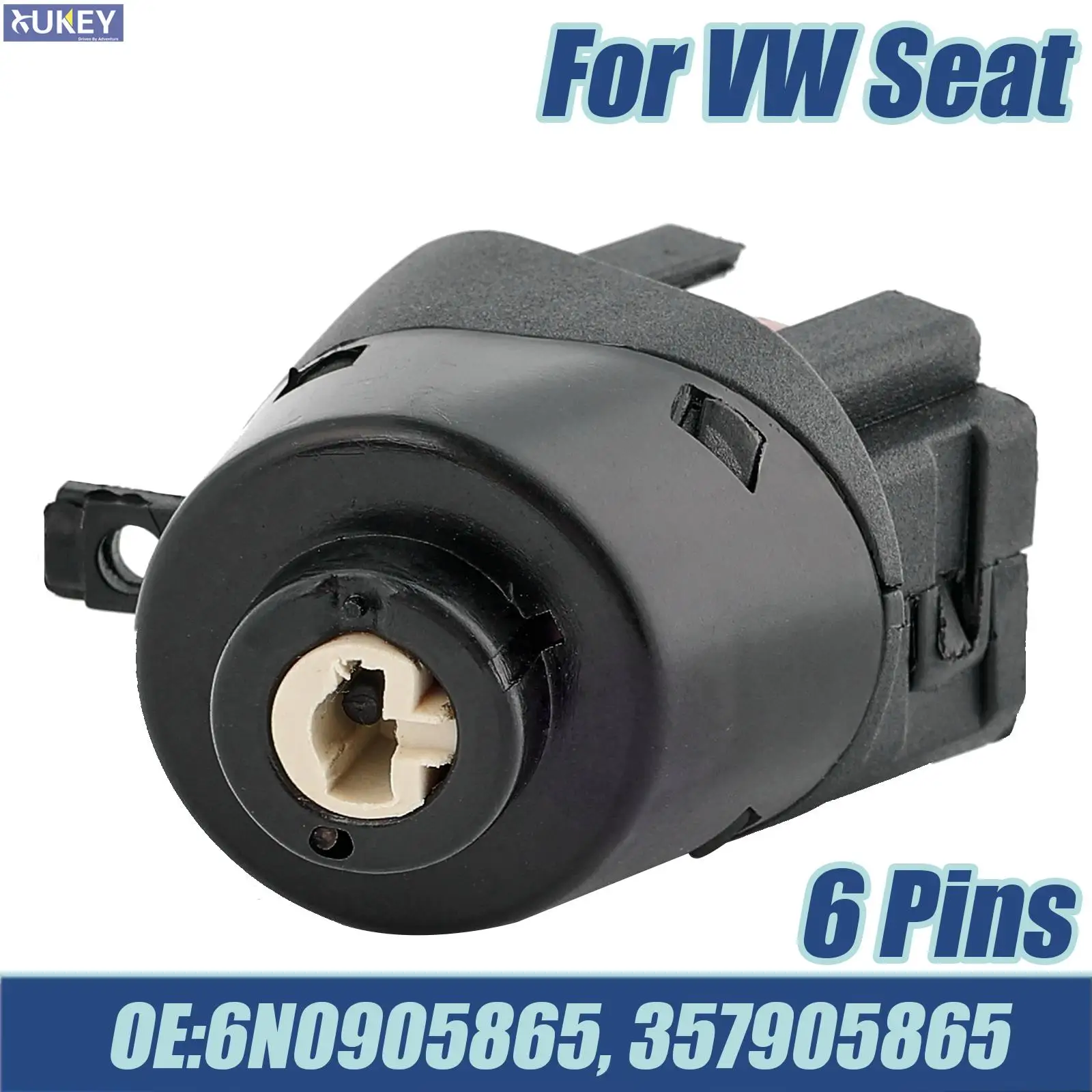 Interruttore Di Avviamento Accensione Per Vw Caddy Golf Ii Iii Jetta Ii Passat Polo Sedile Di Trasporto Arosa 6H Cordoba Ibiza Ii Iii 6 K1 357905865