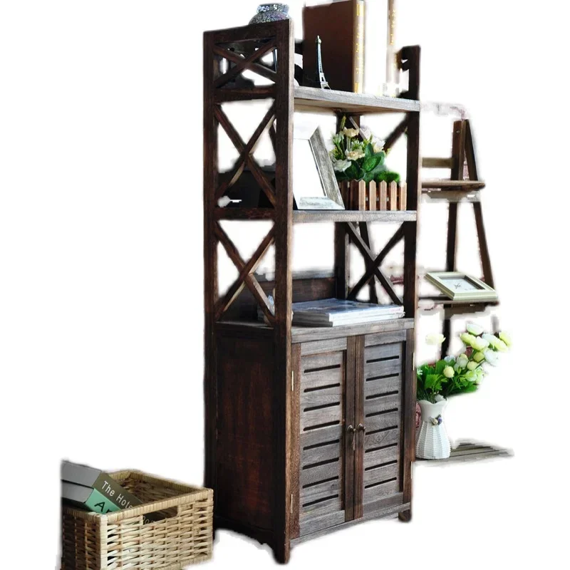 

Multi-Functional Old Shoe Rack Korean-Style Bookshelf Balcony Flower Rack maceteros para plantas de interior plant rack