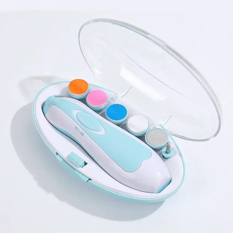Nail Care Kit Multifunctional Electric Baby Nail Trimmer Baby Nail File Clippers Toes Fingernail Cutter Trimmer Manicure Tool Set Care nail care kit,nail grinder,nail trimmer,nail clipper