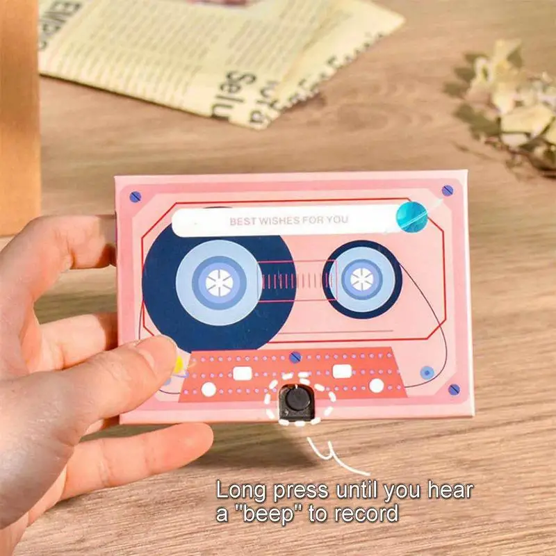 Audio Guestbook Tape Gathering Blessing Message Guest Book Cassette For Wedding Party Birthdays Anniversaries Confession Gifts