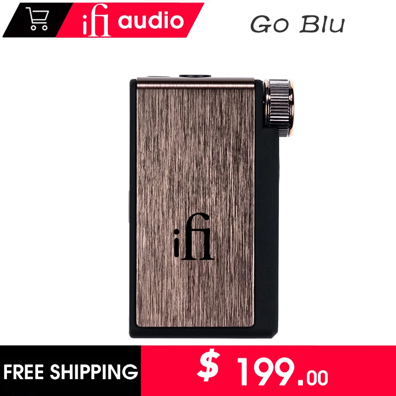 

Портативный Bluetooth 5,1 декодер iFi Go Blu, усилитель для наушников, интегрированный аппарат HD Hifi, сбалансированный выход AptX, Адаптивное кодирование