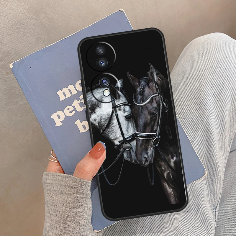 Domineering Cool Horse Design Phone Case