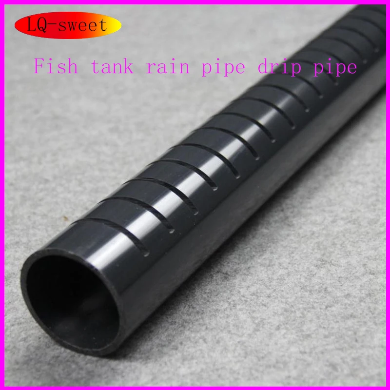 Pvc Fish Tank Rain Pipe Tubo de Água do Gotejamento Downcomer Cess-pipe Acessórios do Filtro do Aquário Drenagem Dilúvio Pipe pc