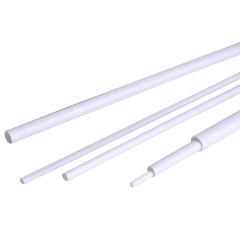 100Pcs/Set ABS Round Tube Plastic Hollow Tube Diameter 2/3/4/5/6/8/10mm DIY Handmade Sand Table Material Model Building 25/50CM