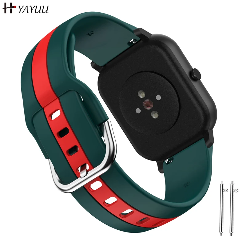 Yayuu Cinturino Per Amazfit Gts 4 Mini, 20Mm Cinturino Di Ricambio Per Amazfit Gts 3/Gts 2/Gts 2 Mini Gts 2E/Gts/Bip S/Bip U Pro/Forerunner 245 645