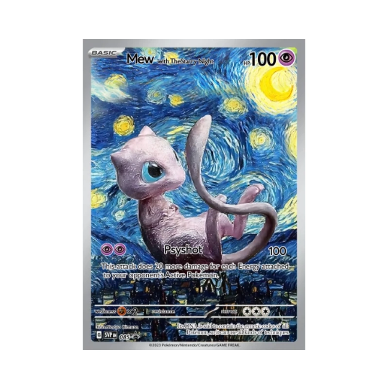 Pokemon Card PTCG Van Gogh Series The Starry Night Bulbasaur