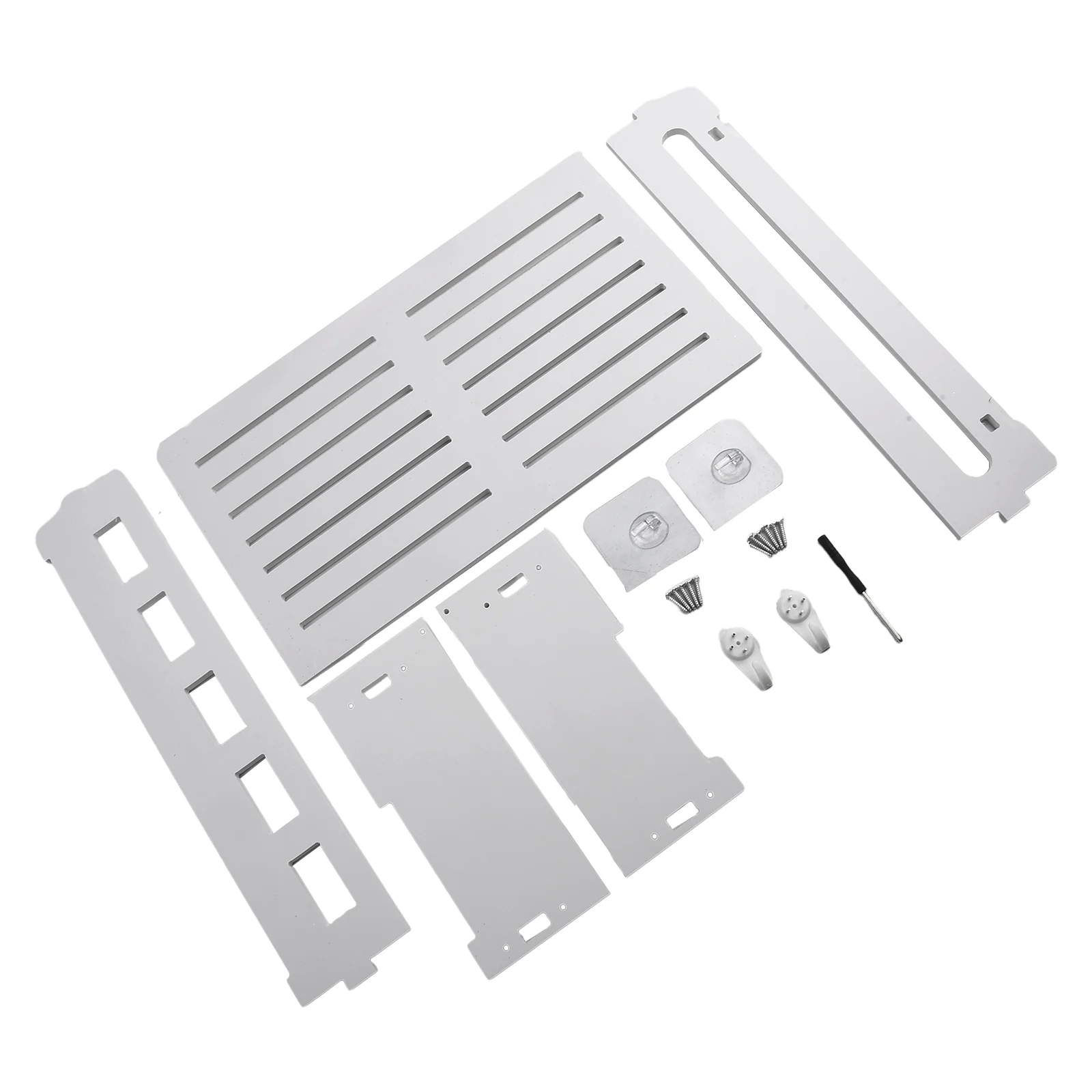 

Wireless Router Rack Wall Mounted Strong Load Bearing Capacity Exquisite Design Heat Dissipation Living Room Router Rack