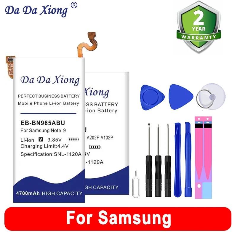 Eb-Ba505Abu Nuova Batteria Per Samsung Galaxy Mega Edition Note 3 9 A3 A7 2 S A20E J1 A50 I9000 S3600 G355 B6520 J100 S5820 S7568