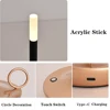 Table Lamp For Bedroom Rechargeable Wireless Touch Lamp Camping Candle Creative Lamp Rechargeable USB-C Desk Lamp 2