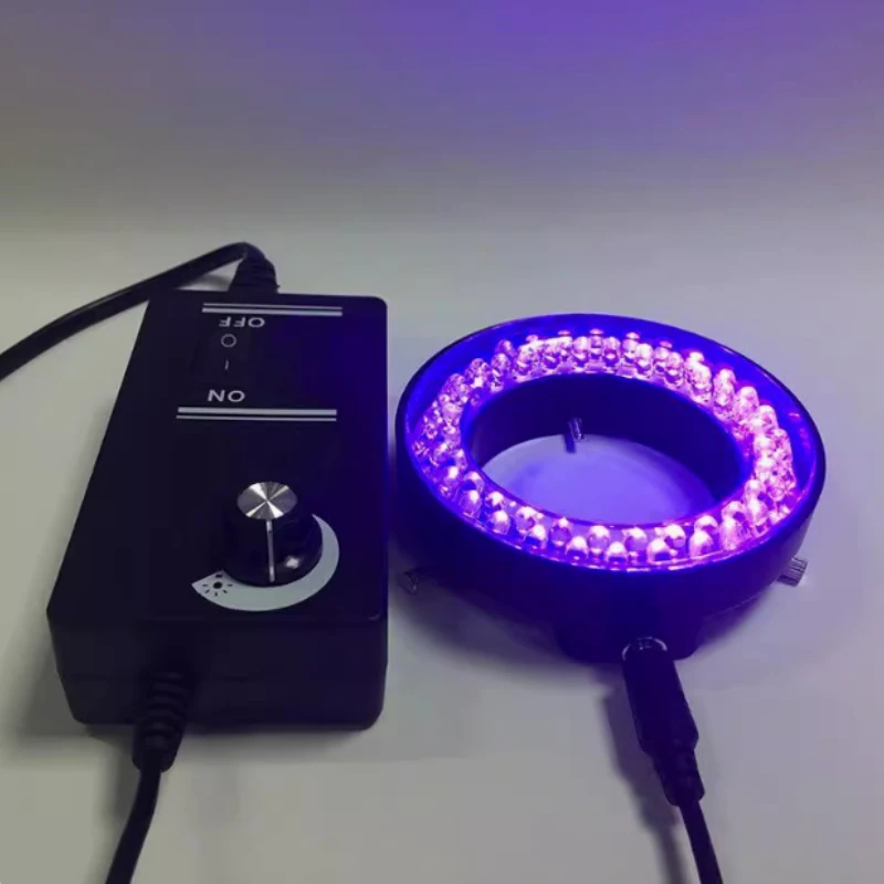 56pcs LED UV Ring Light Adjustable Illuminator Vision Machine CCD ...