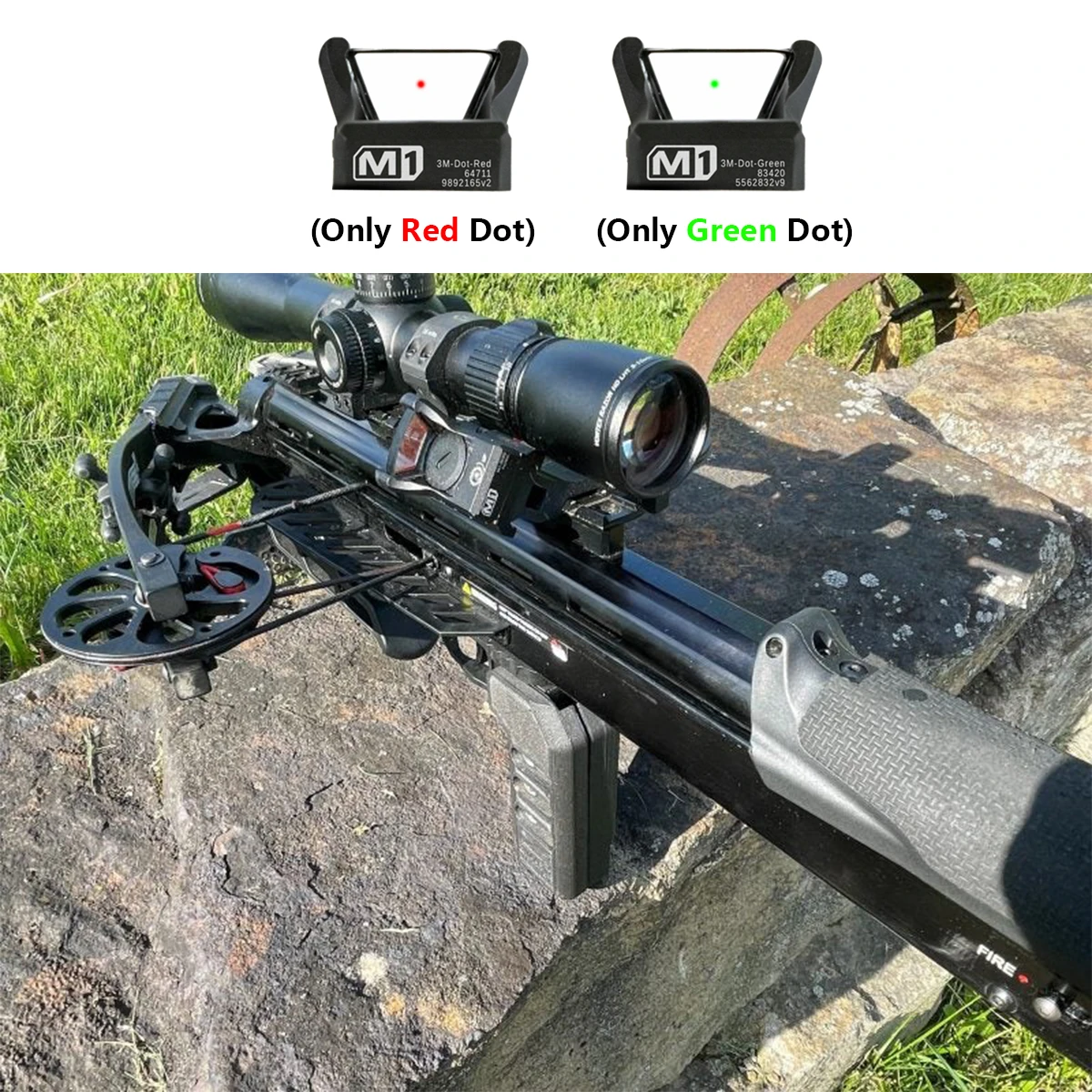 Red Green Dot Reflex Sight for Pistol Rifle Hunting