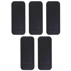 Ultra - Thin Webcam Cover Slide for Laptops, Tablets, and Phones (5pcs Black)