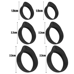 Enhanced Silicone Earphone Case with Flexible Ear Hooks and Eartips - 6/3 Pairs - 3Pairs(6PCS) (Ear Hooks - SML)