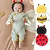 Baby Head Protector Backpack Pillow For Kids 1-3Y Toddler Soft Comfortable PP Cotton Protective Cushion Cartoon Security Pillows 1