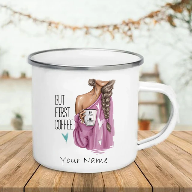 NANA | Personalized Metal Coffee Mug