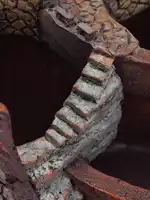 Nordic creative round succulent flower pot Lazy succulent pot succulent plant mini cartoon resin flower pot 2