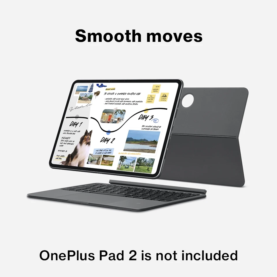 宅配便配送 Keyboard Smart QWERTY Pad OnePlus Original for 2 Pad OnePlus Androidタブレット本体