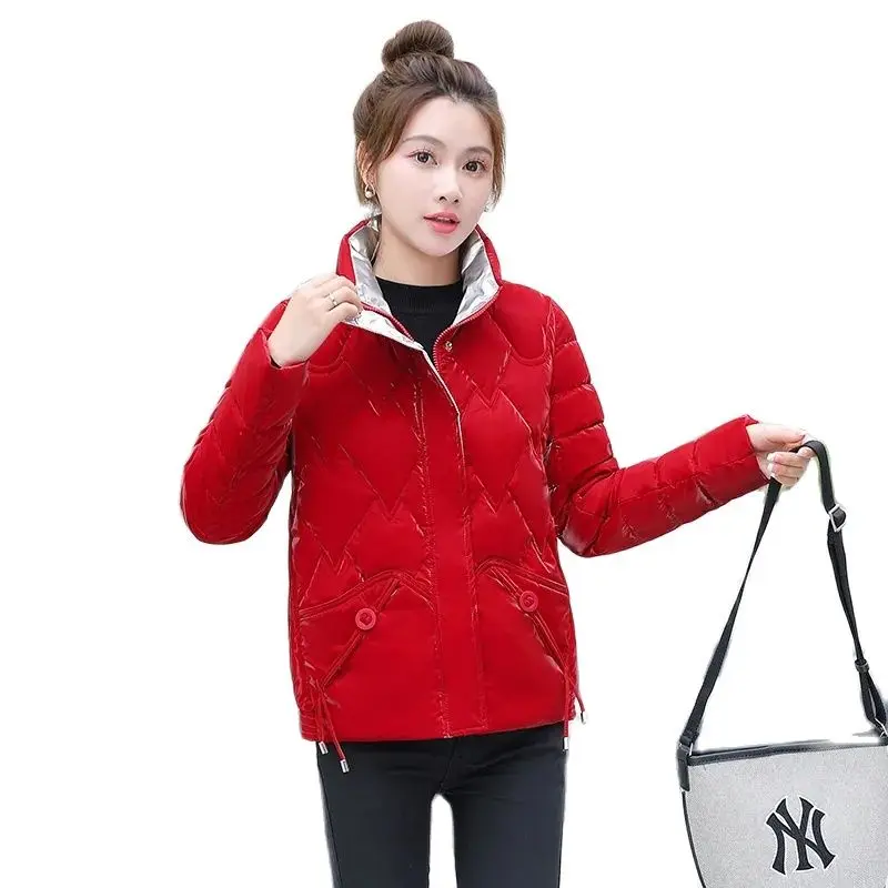 PearlyLustreLiangmianDownCottonPaddedJacketWomenWinterClothes