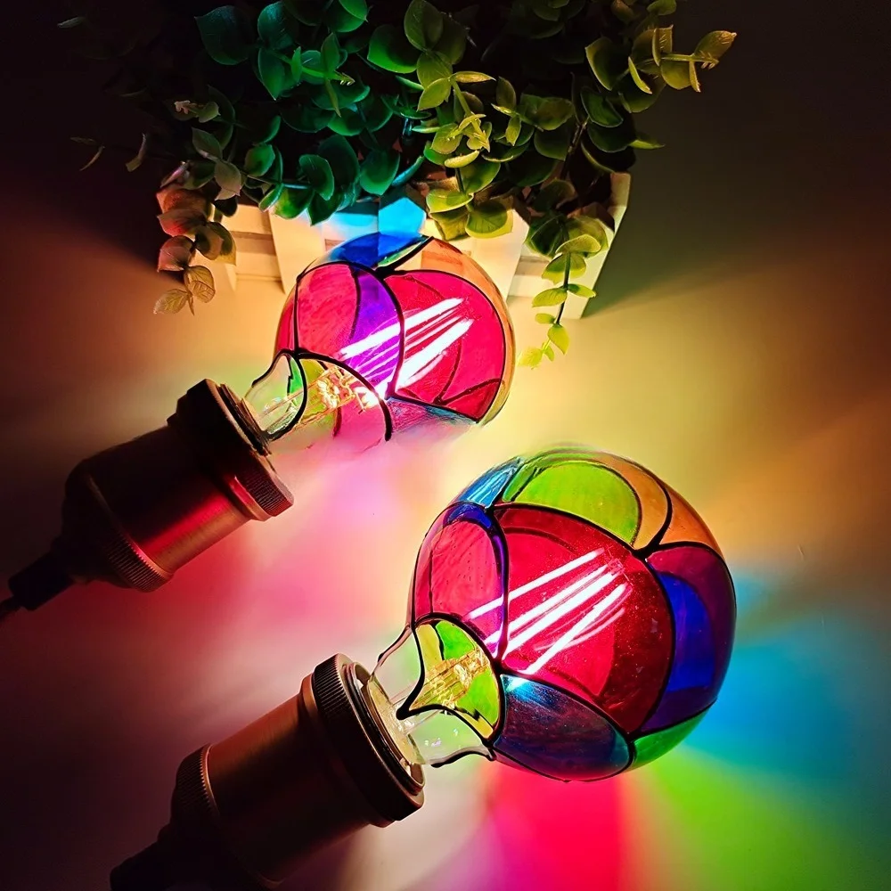 รูปสินค้า หลอดไฟ LED DIY ตกแต่งบ้าน สีสันสดใส