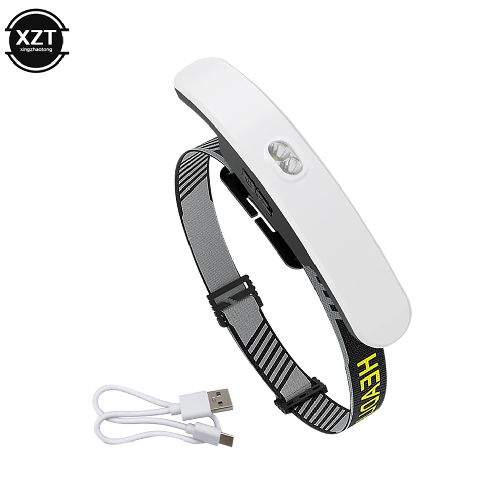 LED Eyelash Extension Grafting Lamp Lash Light Rechargeable Headlamp Eye Protection Shadowless For Nail Art Eyebrow Lip Tattoo