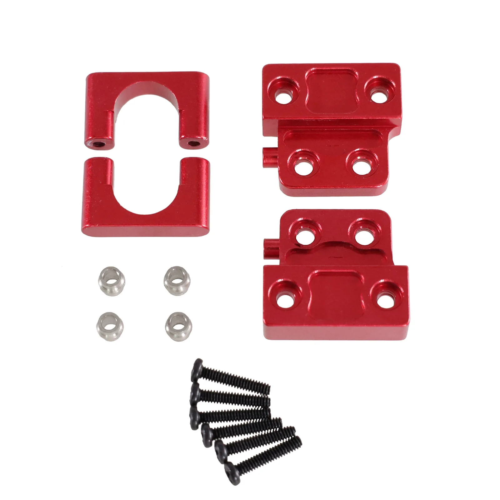 Premium Metal Chassis Pull Rod with Shock Absorber & 370 Gearbox Assembly - Upgrade Parts