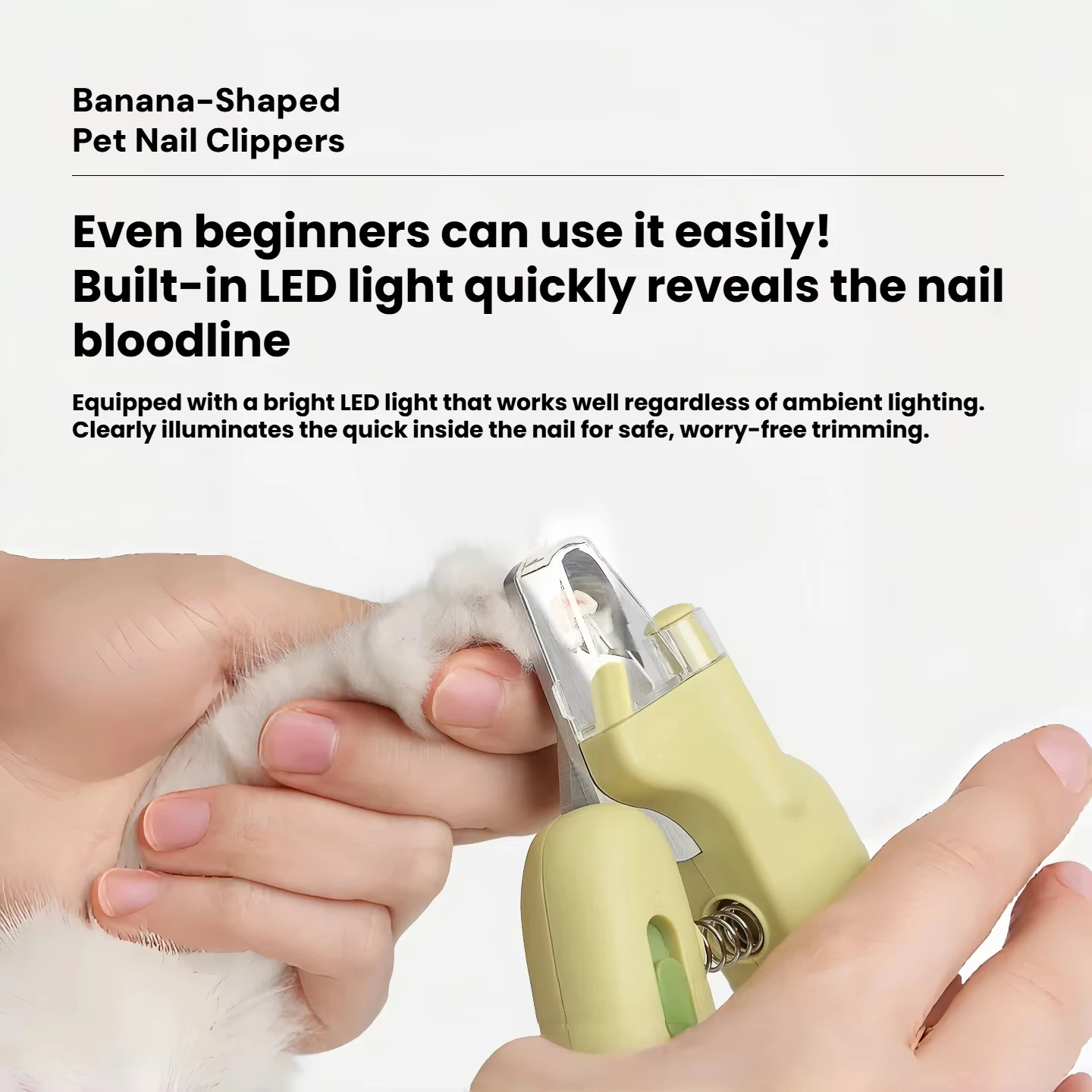 Coupe-ongles professionnel pour chats et chiens, ciseaux de toilettage en acier inoxydable, accessoires de soin des ongles pour chats et chiens_voghion.com