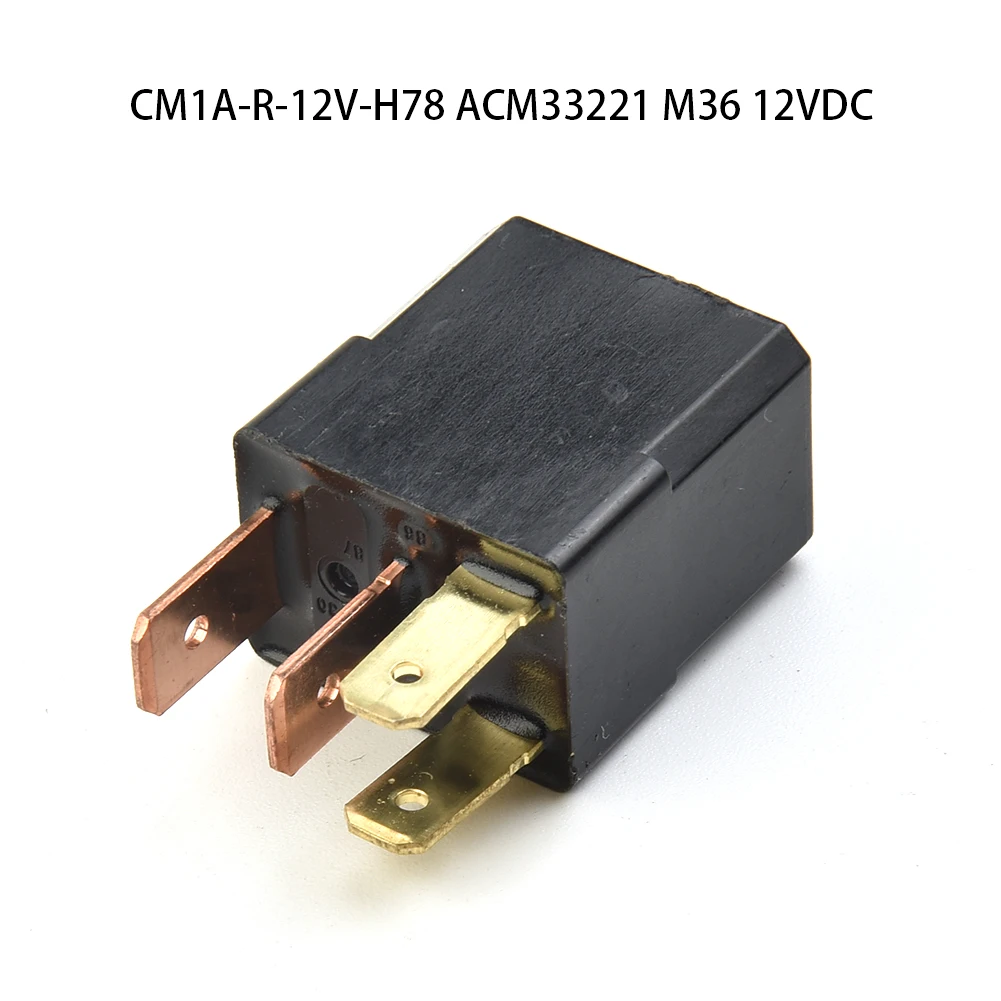 

Car Relay For NAIS CM1A-R-12V-H78 ACM33221 M36 12V DC 4 Pins Automotive Relay Automotive Car Accessories For Honda For Nissan