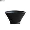 Minimalist Black Ceramic Vase Hydroponic Flower Pots Desk Decoration Flowers Arrangement Floral Vases Room Aesthetic Decor 6