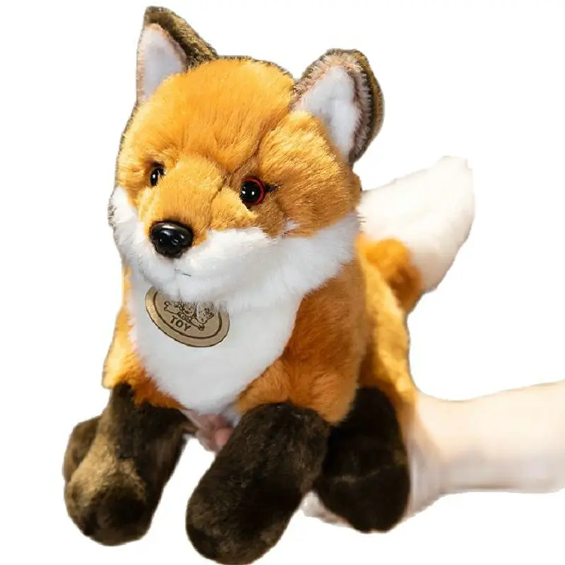 Cute Simulation Fox Plush Toy Kawaii Stuffed Wild Animals Lovely Lifelike  Plushies Fox Soft Kids Toys Birthday Gifts Home Decor - Stuffed & Plush  Animals - AliExpress