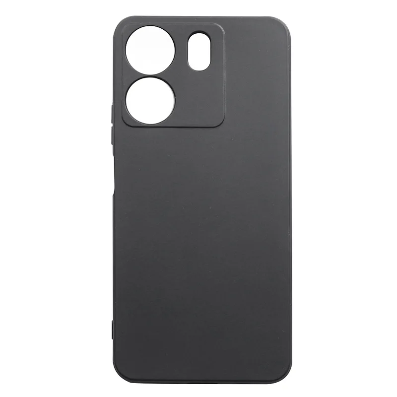 BLU View 5 Pro Frosted Black TPU Silicone Phone Case - Soft Protective Cover