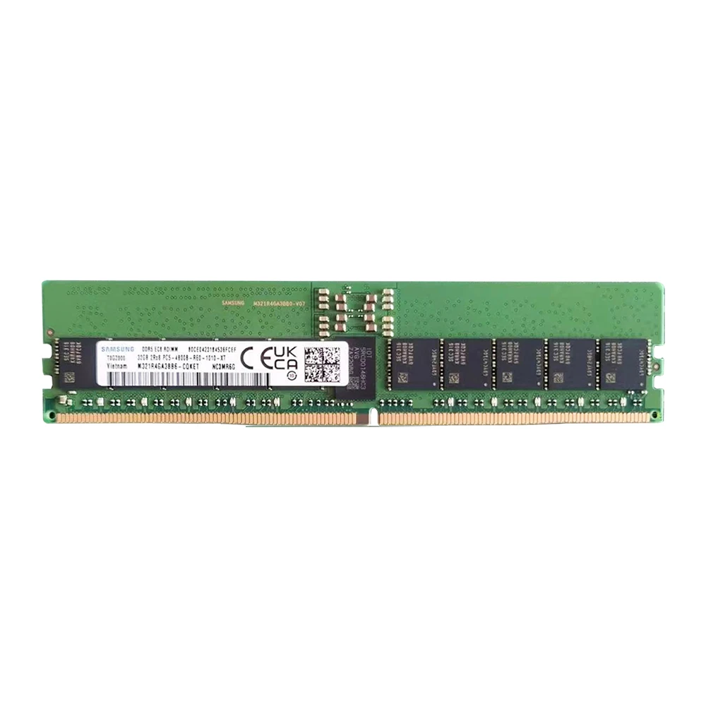 Samsung DDR5 Ram 16GB 32GB 64GB PC5 4800MHz 5600NHz ECC REG Samsung DDR5 Ram 16GB 32GB 64GB PC5 4800MHz 5600NHz ECC REG