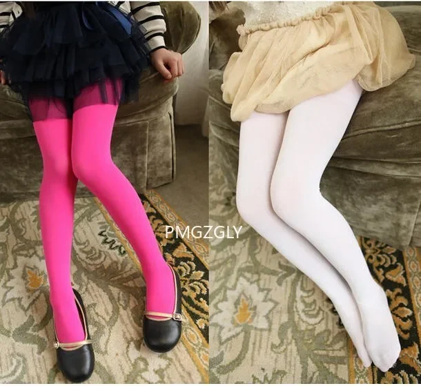 children tights baby girls kids cute velvet pantyhose stockings for girl dance tights Spring/autumn candy color Tights