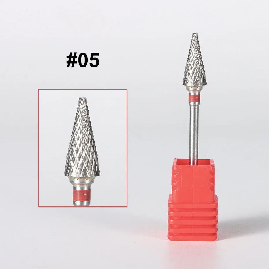 Premium Tungsten Steel Nail Drill Bit for Gel Removal