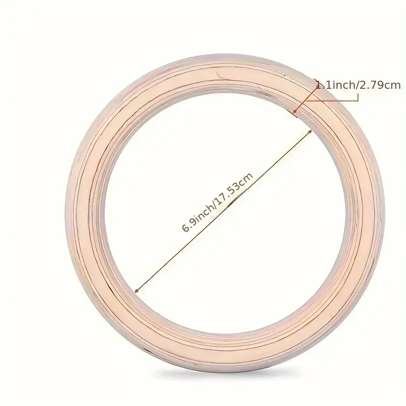 New Wooden 28mm Exercise Fitness Gymnastic Rings Gym Exercise Crossfit Pull Ups Muscle Ups