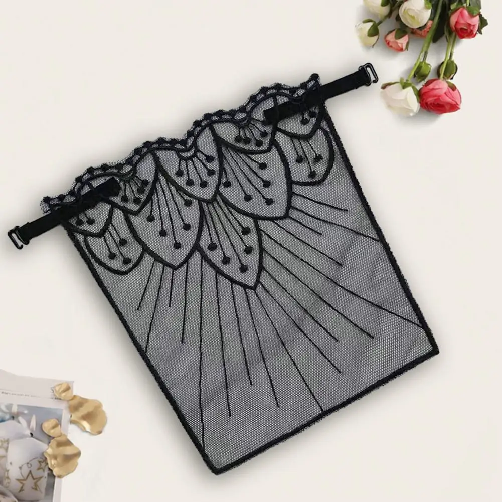 Breathable Fabric Tube Top Backless Tube Top Breathable Lace Decorative Chest Anti-slip Modesty Panel for Underwear